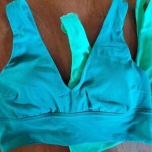 Align V Neck Bras